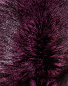 Lapel Cross-Through Collar in Deep Amethyst