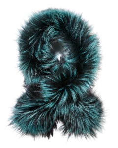 Lapel Cross-Through Collar in Soft Emerald