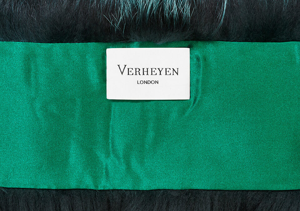 Lapel Cross-Through Collar in Soft Emerald