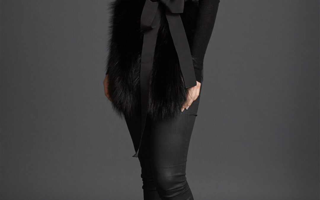 Legacy Stole in Black