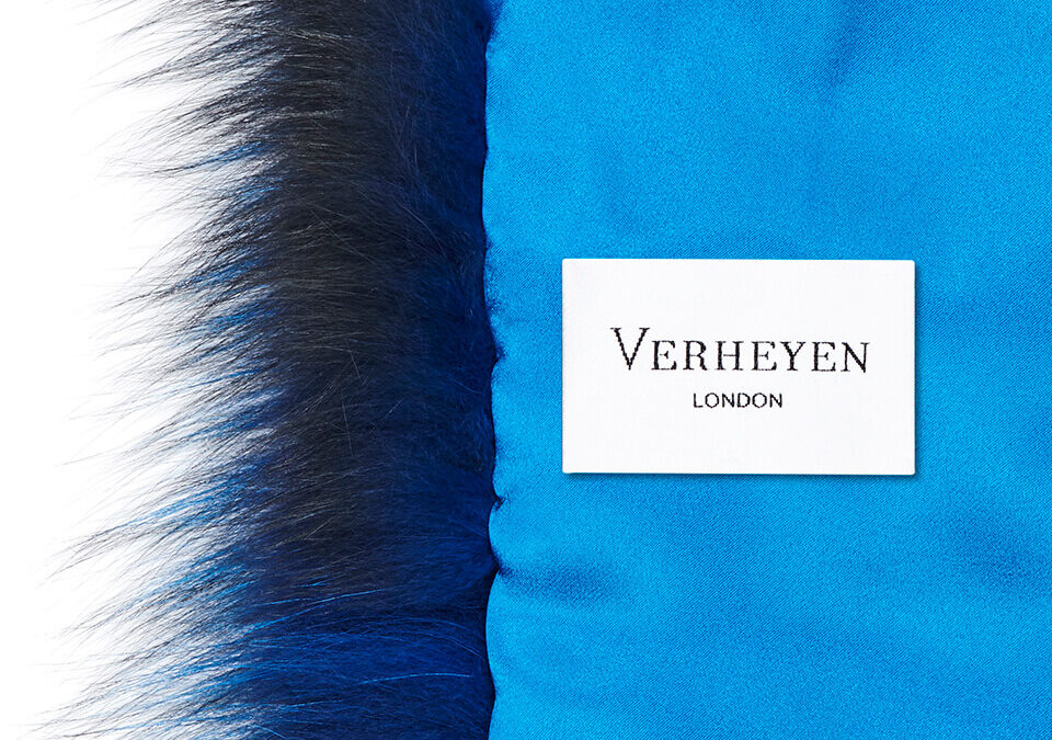 Nehru Collar Stole in Lapis Blue