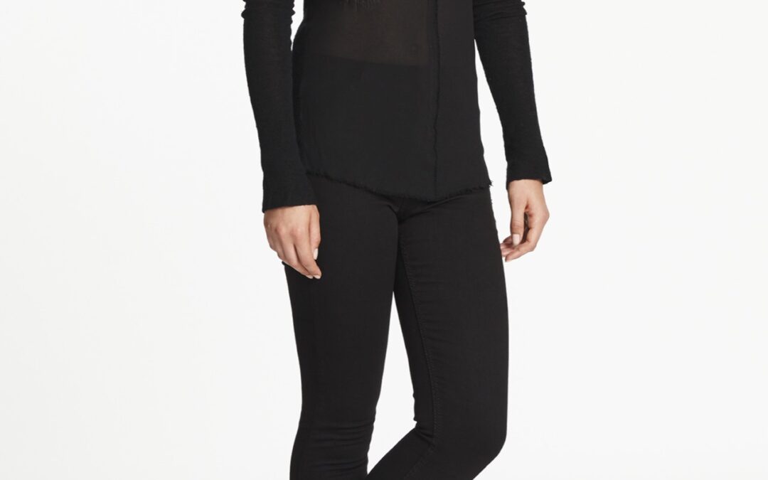 Chained Stole in Black