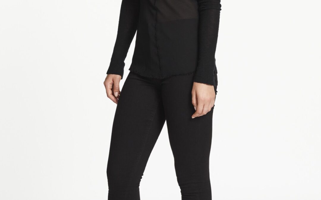 Chained Stole in Black