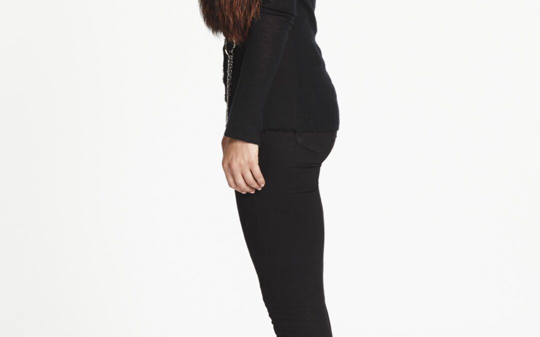 Chained Stole in Orange