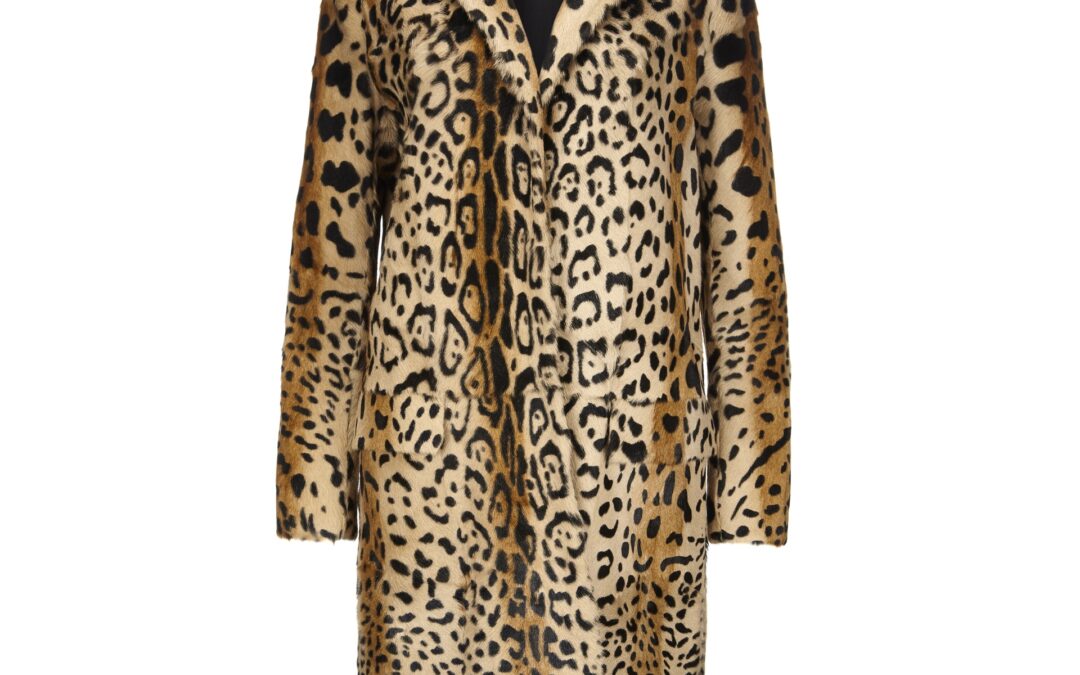 Leopard Print Coat