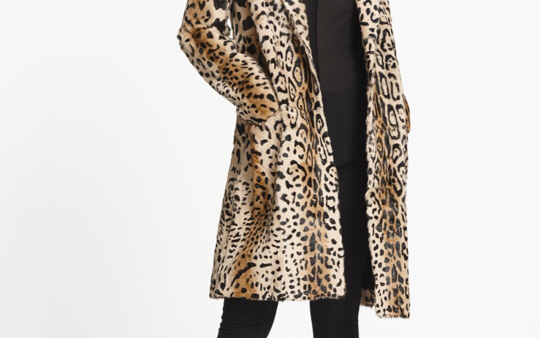 Leopard Print Coat