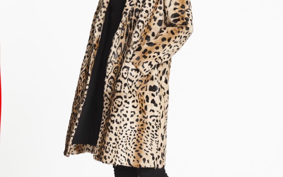 Leopard Print Coat