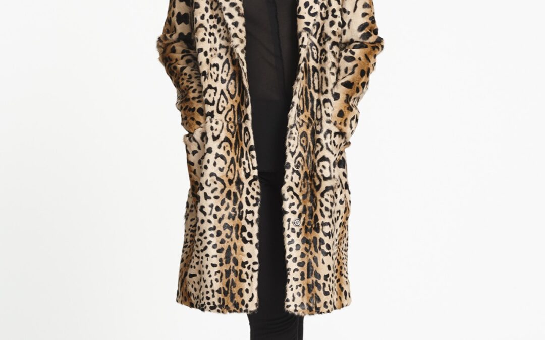 Leopard Print Coat