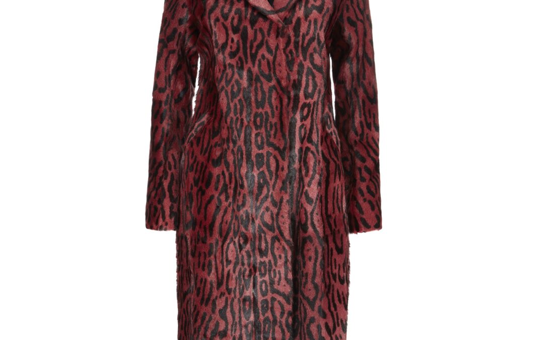 Leopard Print Coat Ruby