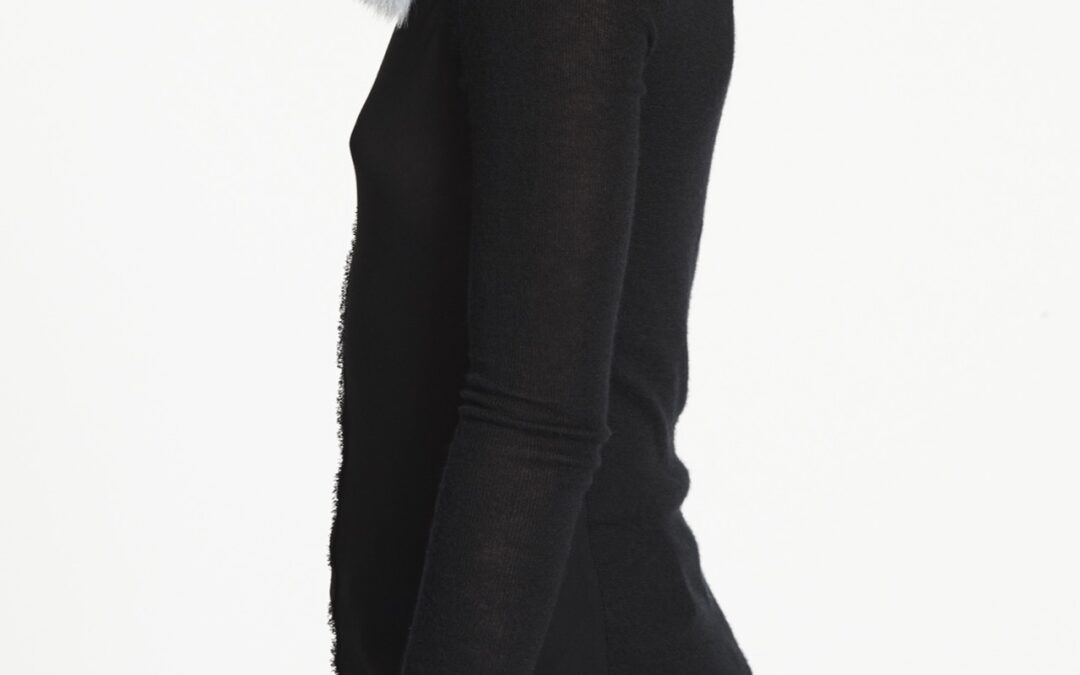 Peter Pan Collar in Iced Blue