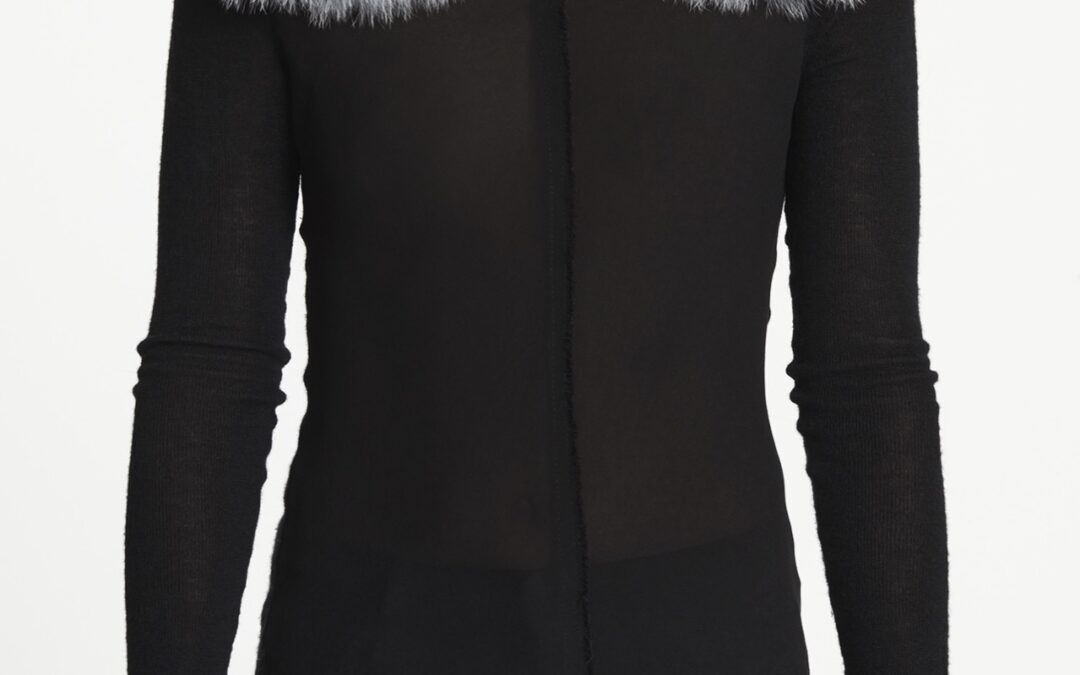 Peter Pan Collar in Iced Blue