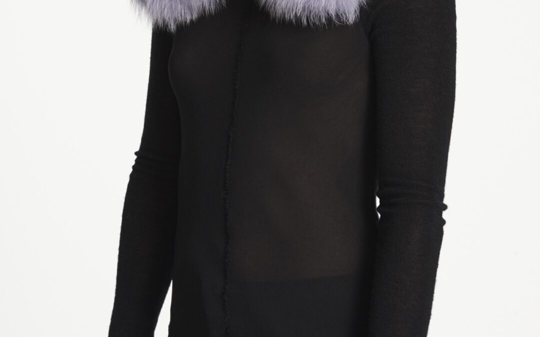 Peter Pan Collar in Lilac